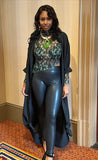 Black Shirt Duster/Dress