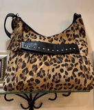 Genuine Leather Leopard Bag