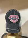 Grey Super Mom Baseball cap