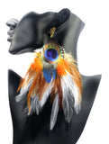 Handcrafted Feather Earrings