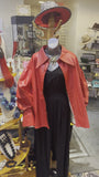Red Leather Shirt
