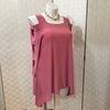 Top with cut out sleeve