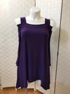 Top with cut out sleeve