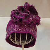 Stretch Hat with Rhinestones