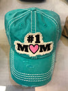 “#1 Mom” baseball cap