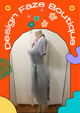 Heather Grey 2pc dress and top