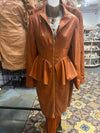 Camel Leather Dress