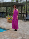 Magenta Maxi Dress